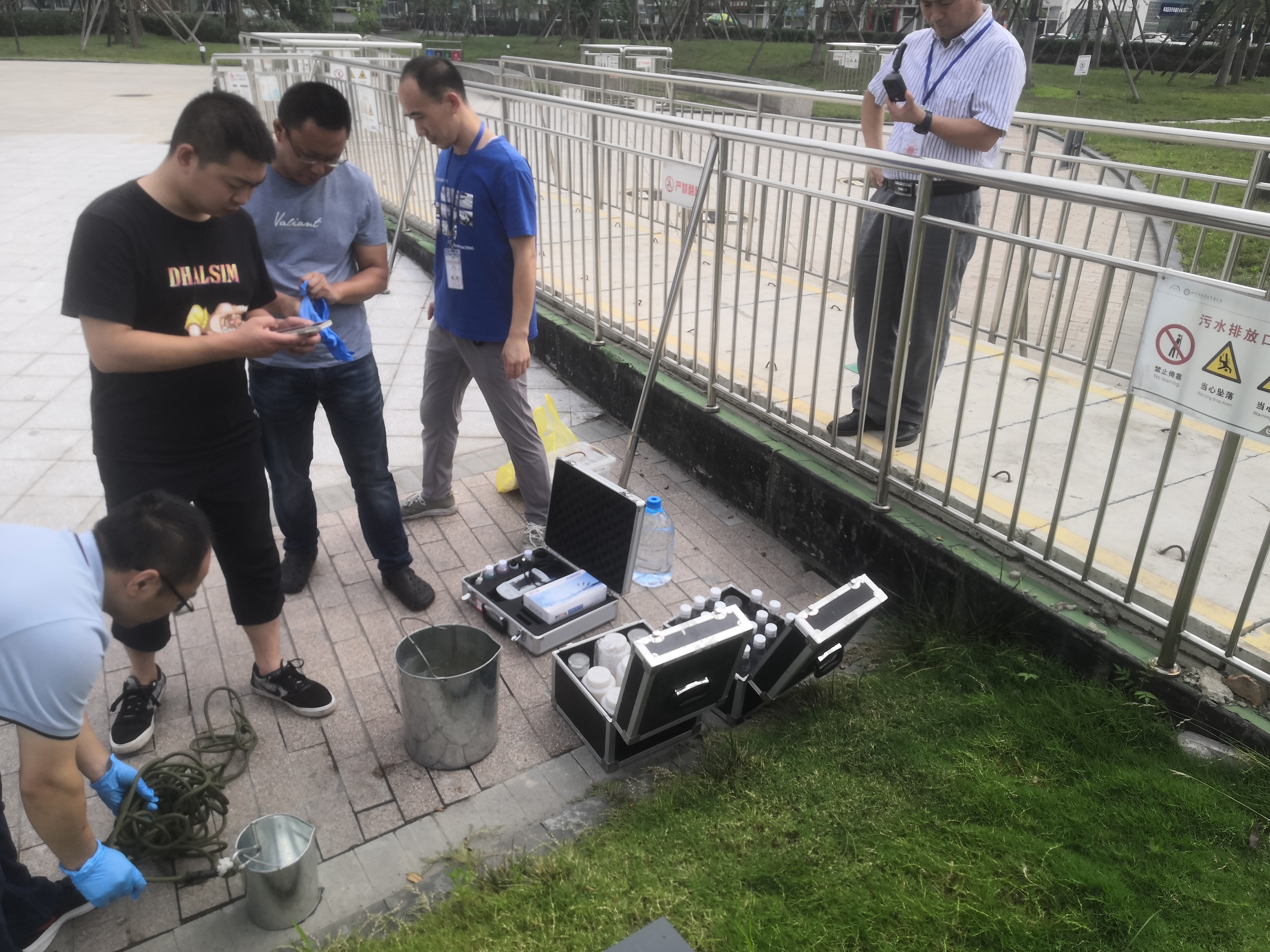 2021年8月6日，四川博水環(huán)保  在雙流空港醫(yī)院污水處理站，開(kāi)展污水處理站應(yīng)急演練